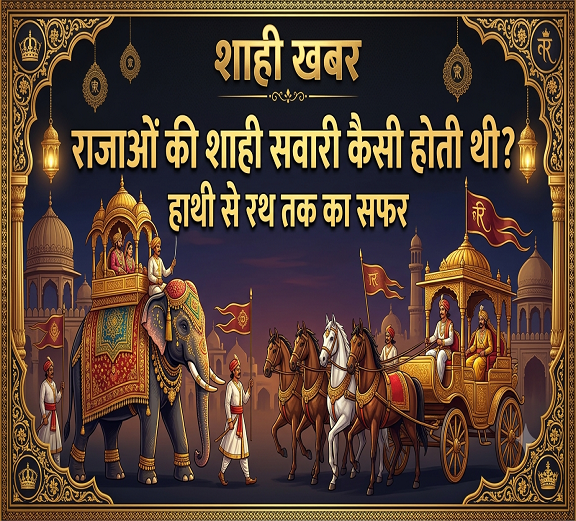 राजाओं की शाही सवारी कैसी होती थी हाथी से रथ तक का सफर