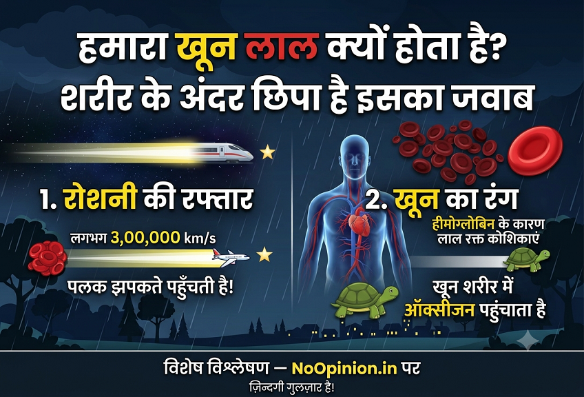 हमारा खून लाल क्यों होता है शरीर के अंदर छिपा है इसका जवाब