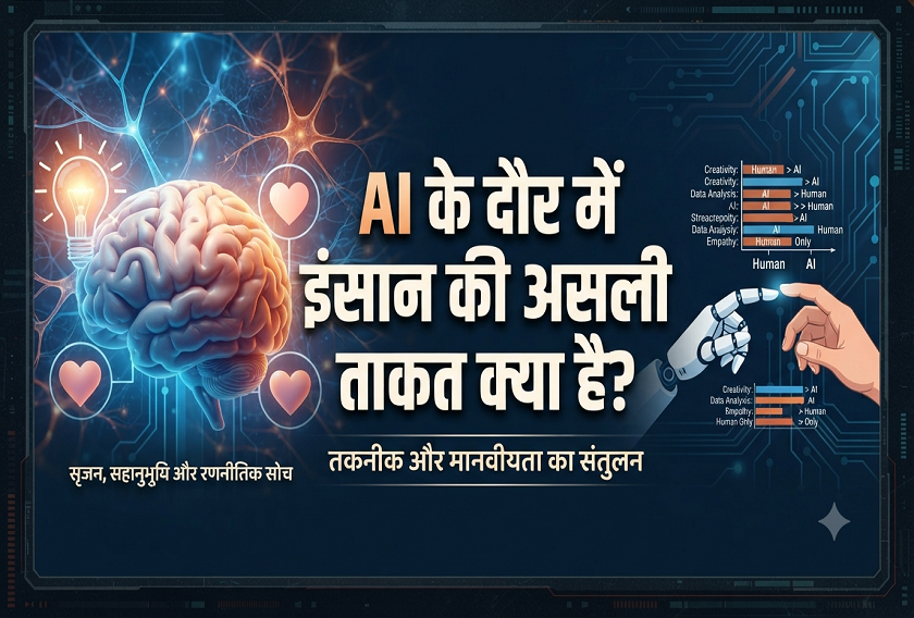 AI के दौर में इंसान की असली ताकत क्या है?
