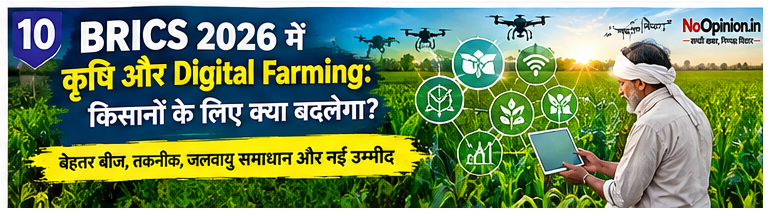 BRICS 2026 mein krishi aur Digital Farming: kisanon ke liye kya badlega?