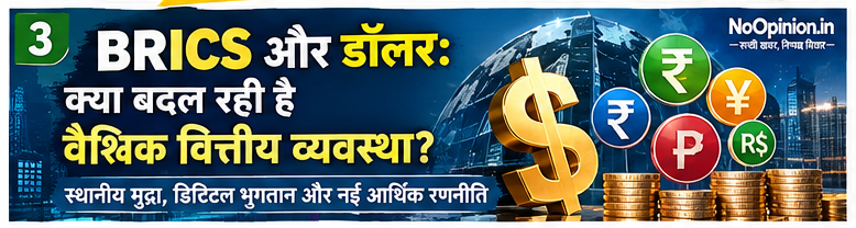 BRICS aur doller: kya badal rahi hai vaishvik vittiya vyavastha?