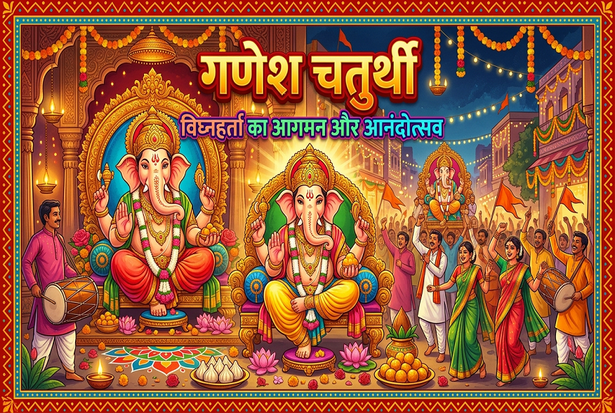 ganesh chaturthi vighnaharta ka aagman aur anandotsav