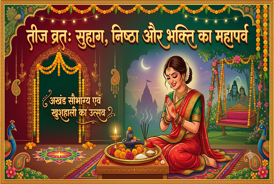 teej vrat suhag, nishtha aur bhakti ka mahaparv